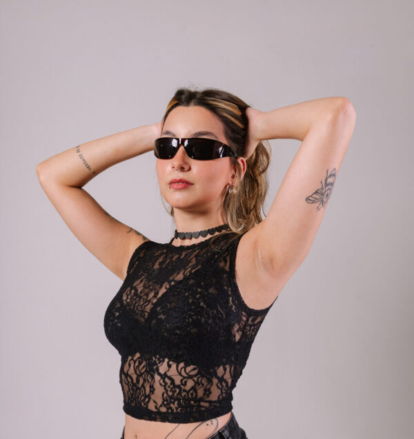 BLUSA REGATA COLETE AMOUR RENDA