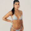 TOP CORTININHA ARGOLA CINZA