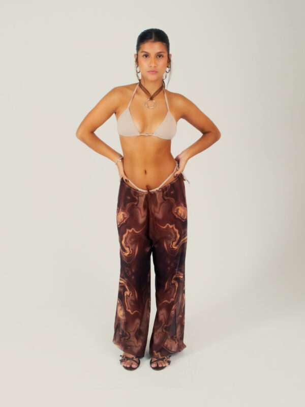 CALÇA CREPE MOCHA