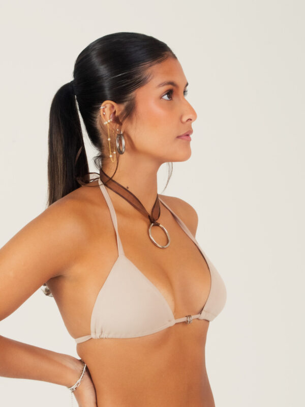 TOP CORTININHA NUDE